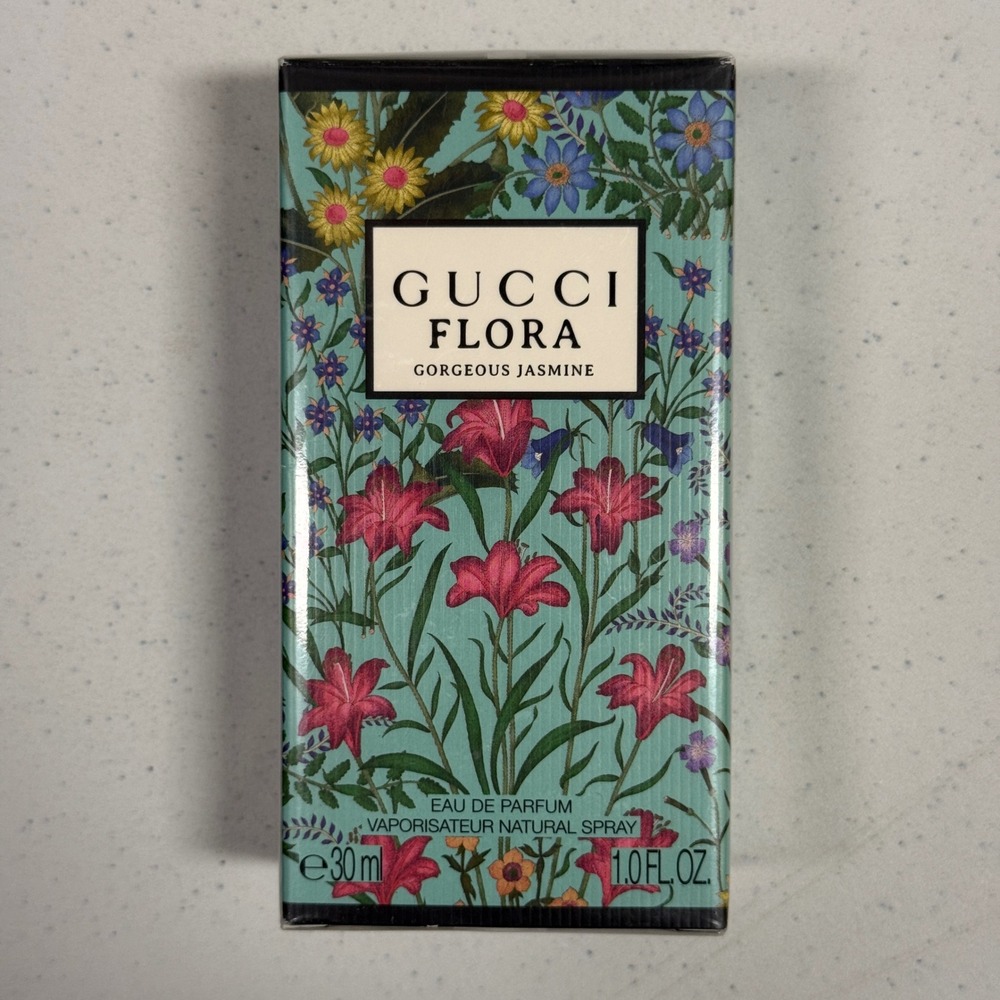 Gucci Flora Gorgeous Jasmine Eau de Parfum 30ml 1oz Brand New Sealed Authentic